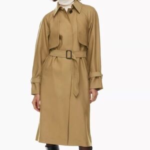 Aritzia Eleventh Trench Tan XS